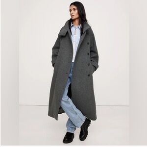 Italian melton wool coat